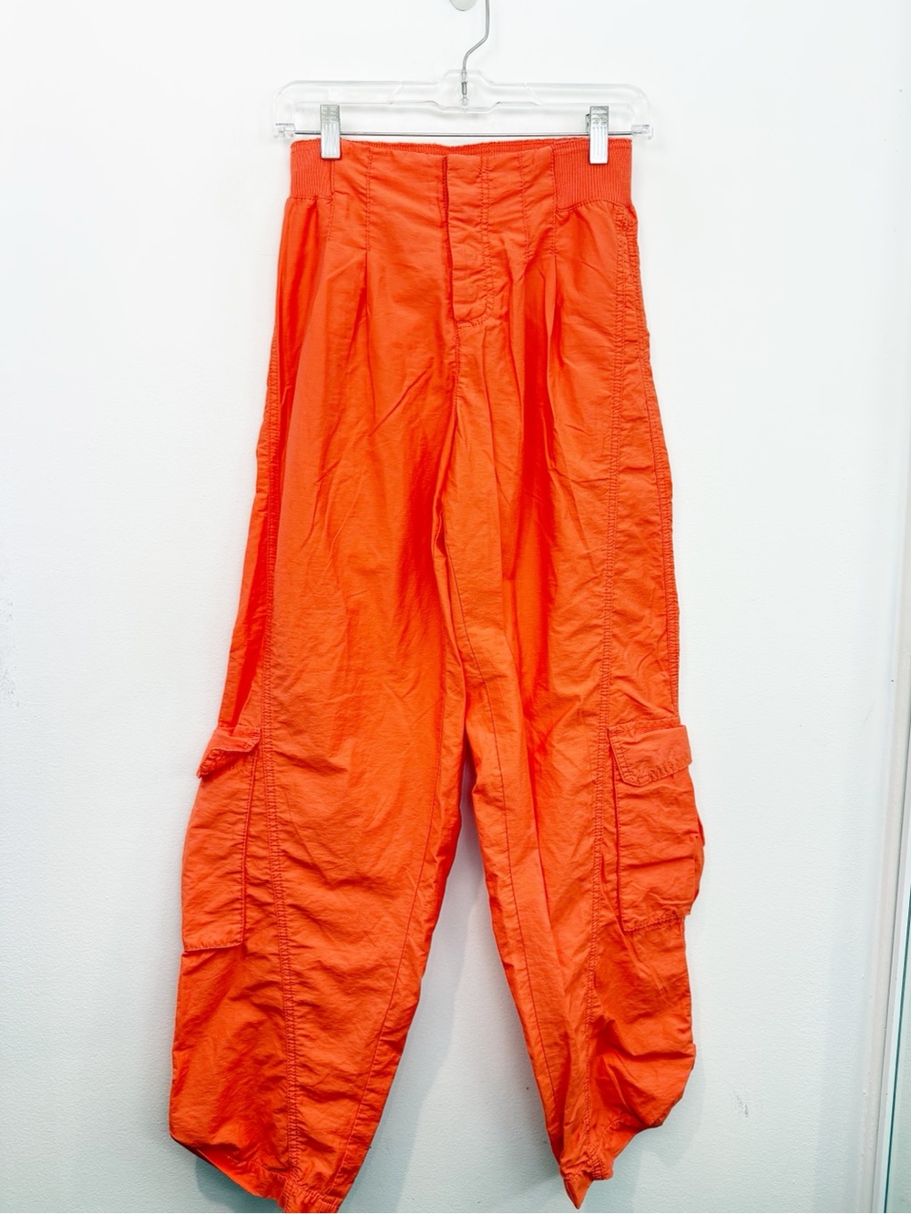 Free People FP Movement Mesmerize Me Cargo Pants Orange Size XS